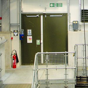 Interior building.door